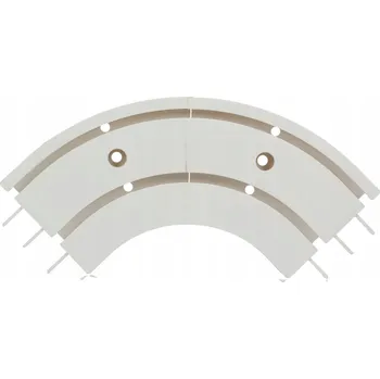 Dekoria Oblouk pro dvojitou kolejnici záclony/závěsu