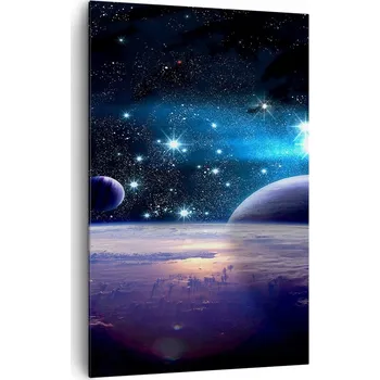 Obraz Velký obraz do obýváku XXL 80x120 kosmos moderní na plátně obrazy