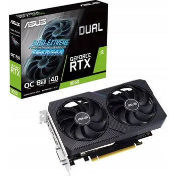 Grafická karta Grafická karta ASUS GeForce RTX 3050 DUAL 8GB OC V2 8 GB