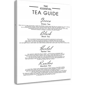 Obraz Obraz na plátně Průvodce čajem 40x60