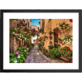 Obraz Obraz plakát v černém rámu do obýváku 40x30 foto města, plakáty na zeď