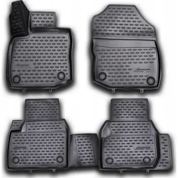 autokoberec Gumové 3D autokoberce PEUGEOT 2008 2013-2019, 4 ks