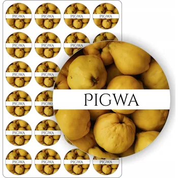 samolepka Samolepky Arch dekorativních etiket šťávy víno domácí Arch nálepek KDOULE