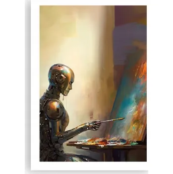 Obraz Plakát bez rámu do obývacího pokoje ložnice 50x70 malířství moderní módní obraz