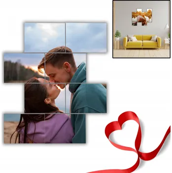 Obraz Obraz na plátně Valentýnský dárek k výročí svatby pro ni nebo pro něj
