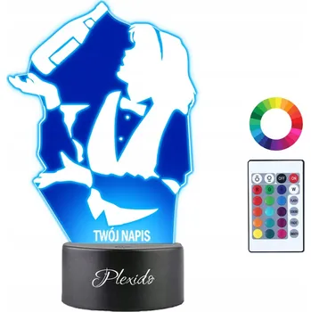 Lampička Plexido vícebarevná Noční lampa