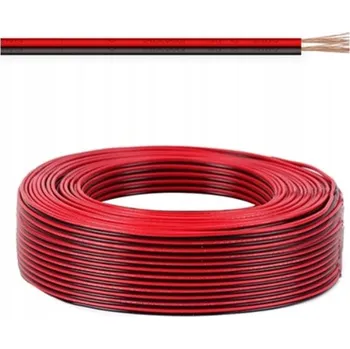 elektrický kabel Kabel / vodič pro LED pásky 2x0,5mm, 2žilový, 1 metr