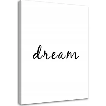 Obraz Obraz typografie sen 60x90