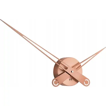 Hodiny Nástěnné hodiny Future Time oranžové 60 cm