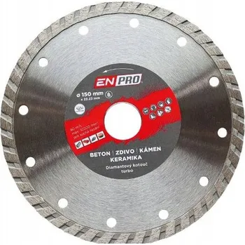 Řezný kotouč Kotouč diamantový turbo Ø 150 x 1.4 x 22.3 mm, ENPRO