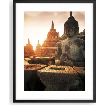 Obraz Foto obraz plakát na zeď v černém rámu 40x50 Asie plakáty do obýváku