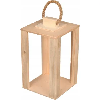 Lucerna Dřevěná Lucerna Lampion