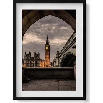 Obraz Dekorativní nástěnný obraz do pokoje Výhled na Big Ben v Londýně 50x70 cm