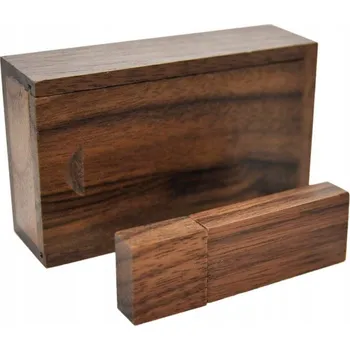 USB flash disk Dřevěný flash disk 2 GB hnědý