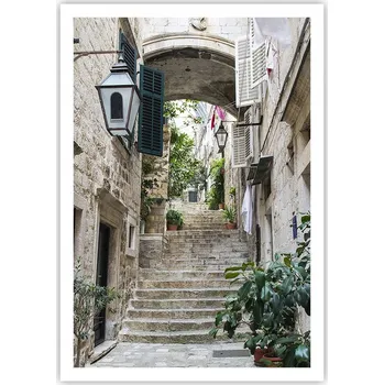 Obraz Plakát na zeď bez rámu 70x100 město obraz plakáty do obývacího pokoje ložnice