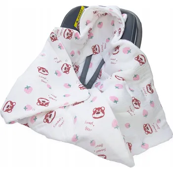 Zavinovačka ZAVINOVAČKA DO AUTOSEDAČKY/NOSÍTKA MUŠELÍNOVÁ S KAPUCÍ, DEKA Kerstin