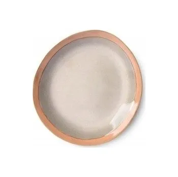 Talíř Mělký jídelní talíř HKLiving 70'S STREAM 29 cm