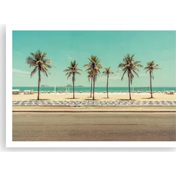 Obraz Plakát na zeď bez rámu 100x70 pláž obraz plakáty do obývacího pokoje ložnice