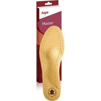 Vložka do bot Ortopedická vložka Kaps Master kožená hnědá plná velikost 39-39