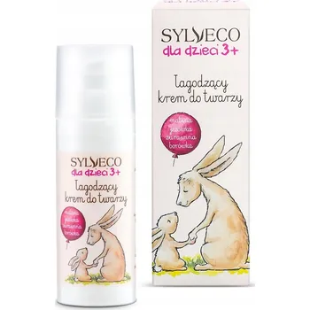 Pleťový krém Sylveco pro děti 3+ zklidňující krém na obličej, 50 ml