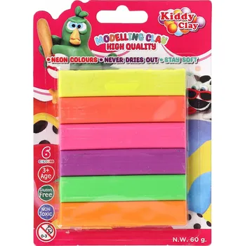 Modelovací hmota Modelovací/plastové medvídky NARA 60g neonové 9x14,5cm