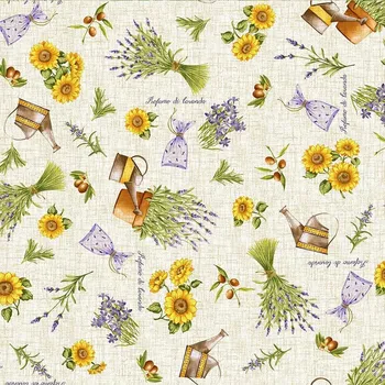 LEVANDULE Dekorační látka typu TZ7030, šířka 140 Cm, barva 001