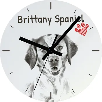 Hodiny Nástěnné hodiny Art-Dog bílé 20 cm
