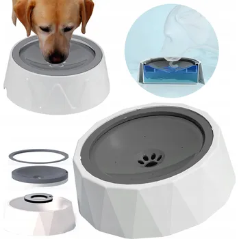 Miska pro psa Jedna plastová miska Els Pet bílá 1 l