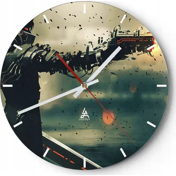 Hodiny Nástěnné hodiny ARTTOR černé 30 cm