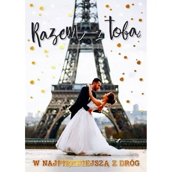 Trojpohlednicové přání pro novomanžele ke Svatba !!!