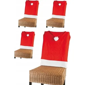 Potah na židli Potah na ŽIDLI Čepice Mikuláše Mikuláš 4 ks