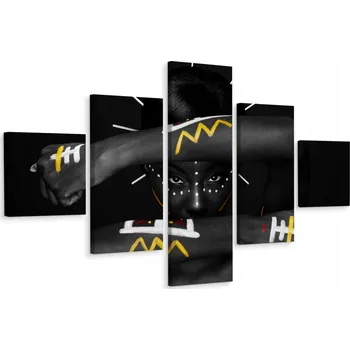 Obraz Vícedílný obraz Etnický MAKIJAŻ 3D 250x150 cm