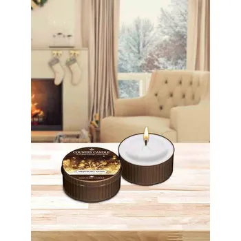 Svíčka Tradiční sójová svíčka Midnight Snow Country Candle 1 ks