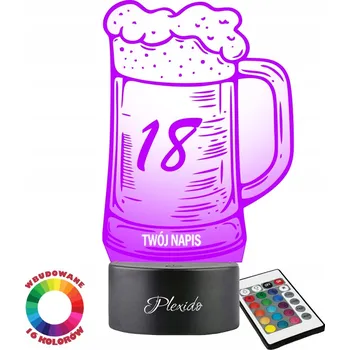 Lampička Plexido vícebarevná Noční lampa