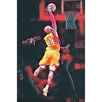 Obraz Cedule Kobe Bryant Art
