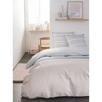 Povlečení POVLEČENÍ BAVLNĚNÉ oboustranné proužky 160x200