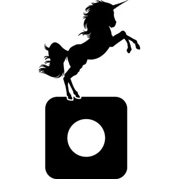 Obraz Samolepka pod vypínač JEDNOROŽEC