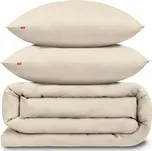 SADA POVLEČENÍ 160X200 BAVLNA 100% + 2 POVLAKY NA POLŠTÁŘE 70X80 POVLEČENÍ