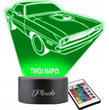 Lampička Plexido vícebarevná Noční lampa