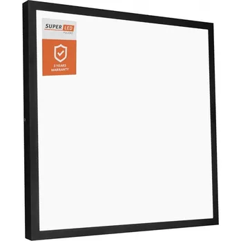 Stropní Svítidlo čtvercový SuperLED 60 x 3,8 cm černý