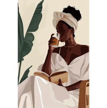 Plakát Plakát Chvilka s Knihou bez rámu 61 x 91,5 cm