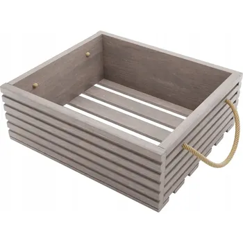 Obraz Dřevěná bedna BOGATECO 20,3 l, 14,5 x 35 x 40 cm