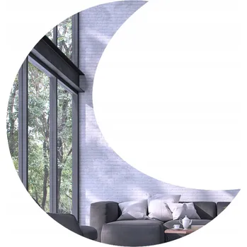 Zrcadlo LUSTRO akrylowe dekoracyjne z plexiskla měsíc 20x19