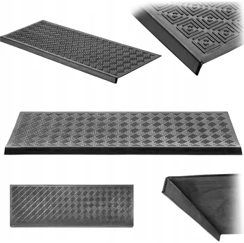 Rohožka Gumová rohožka venkovní, hotová k použití, 25 x 75 cm