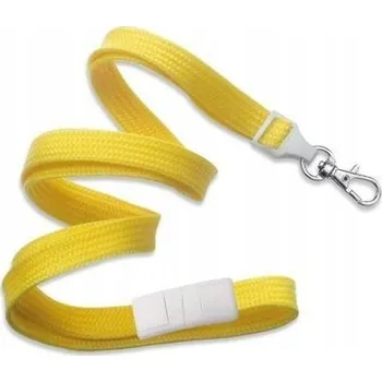 Šňůrka na Krk na Klíče Identifikátor Žlutá Barva