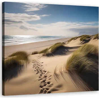 Obraz OBRAZ NA PLÁTNĚ NA ZEĎ PLÁŽ MOŘE DUNA 40x40