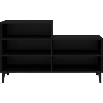 Botník Botník, černá, 102 x 36 x 60 cm, materiál dřevo