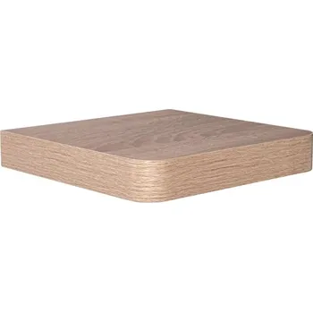 police Samodržící nástěnná police 23 cm zaoblená - Taso - Dub sonoma