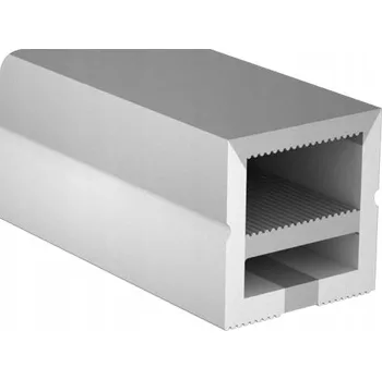 LED osvětlení Silikonová Trubice Plochá P1616 Flex LED Hadice Silikon pro COB pásky 10mm