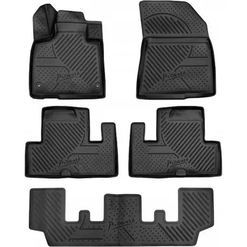 autokoberec Novline Gumové autokoberce Citroen C4 Grand Picasso 2013-2018 (7 míst)